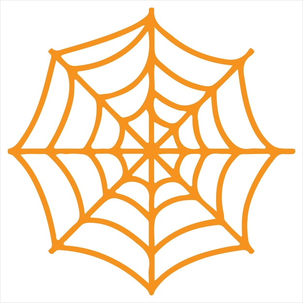 Ícone do tema de halloween design gráfico plano símbolo na ilustração vetorial de fundo branco