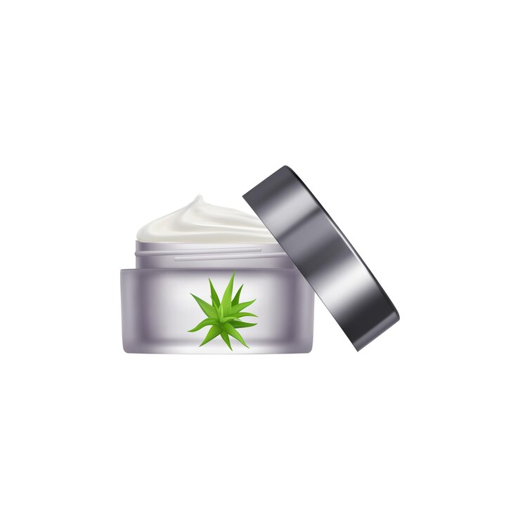 Vetor ícone do tipo vetor de creme de aloe