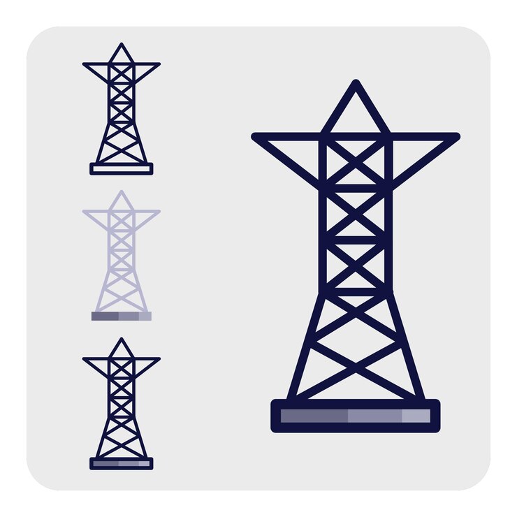 Vetor ícone elétrico 14