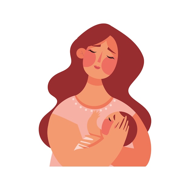 ícone festivo do dia das mães isolado