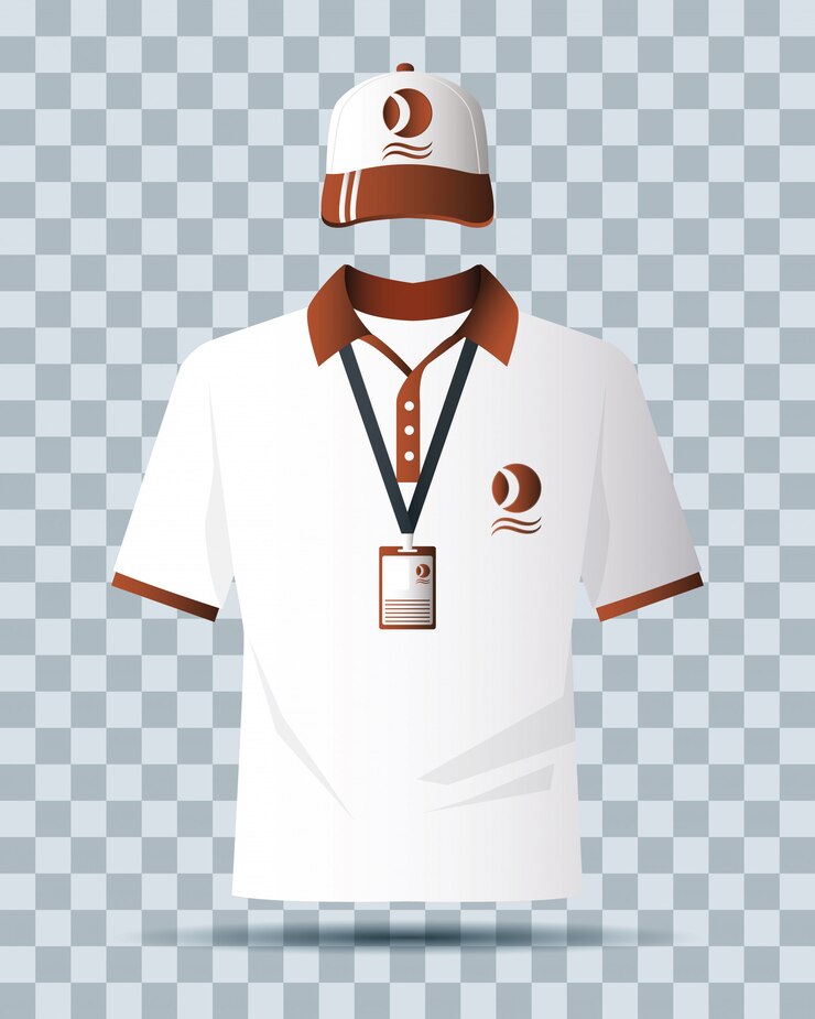 Vetor ícone isolado de roupas de camisa e boné