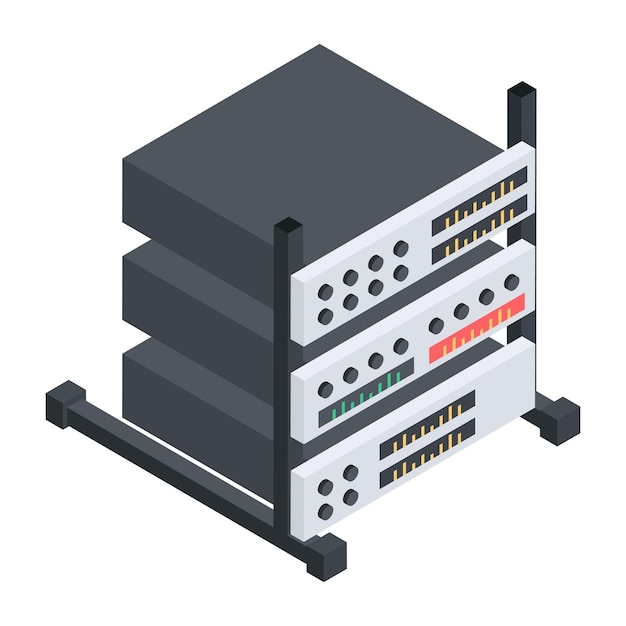 Ícone isométrico do equipamento de estúdio