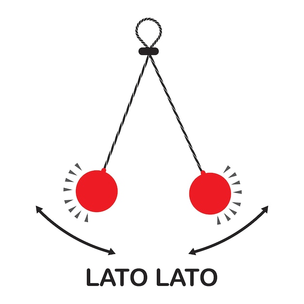 Vetor Ícone lato lato