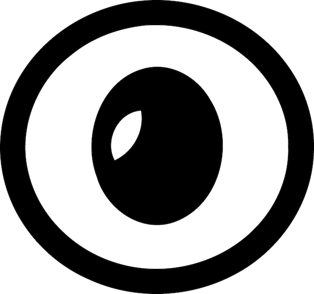 Olhos Clipart Preto E Branco PNG Images, Vetores E Arquivos PSD