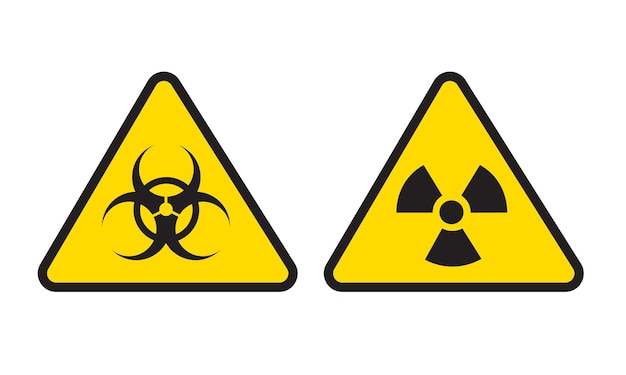 Perigo Nuclear Sinal Tóxico Royalty Free SVG, Cliparts, Vetores, e