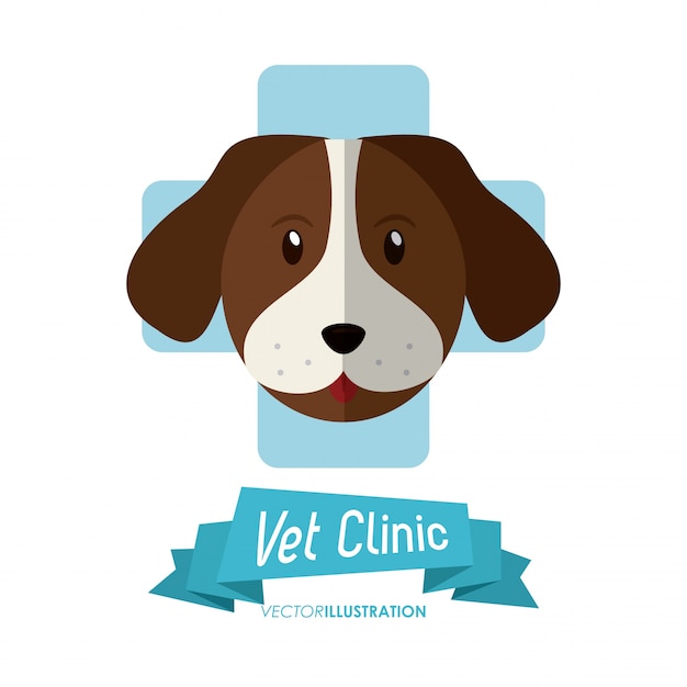 Vetor Ícone veterinário veterinário