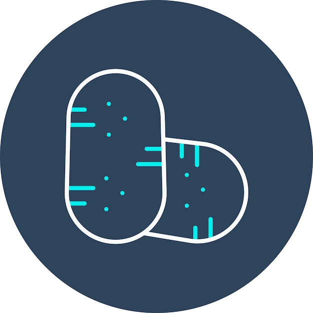 Vetor Ícone vetorial de batatas pode ser usado para o conjunto de ícones da aldeia