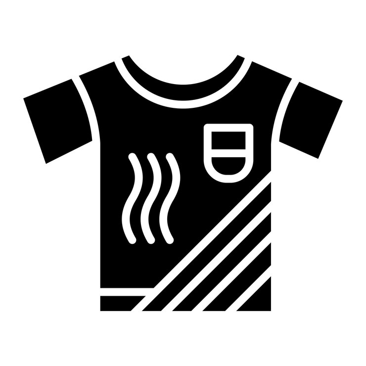 Vetor ícone vetorial de camisa pode ser usado para o conjunto de ícones de lavandaria