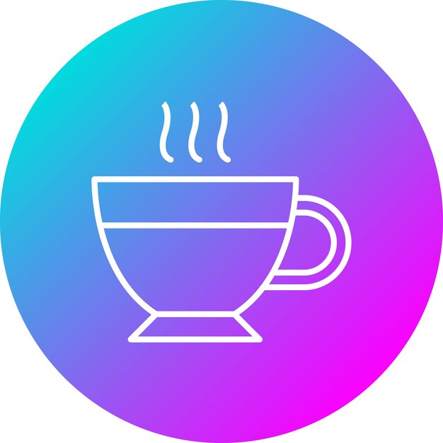 Ícone vetorial de expresso Pode ser usado para o conjunto de ícones da manhã e do pequeno-almoço