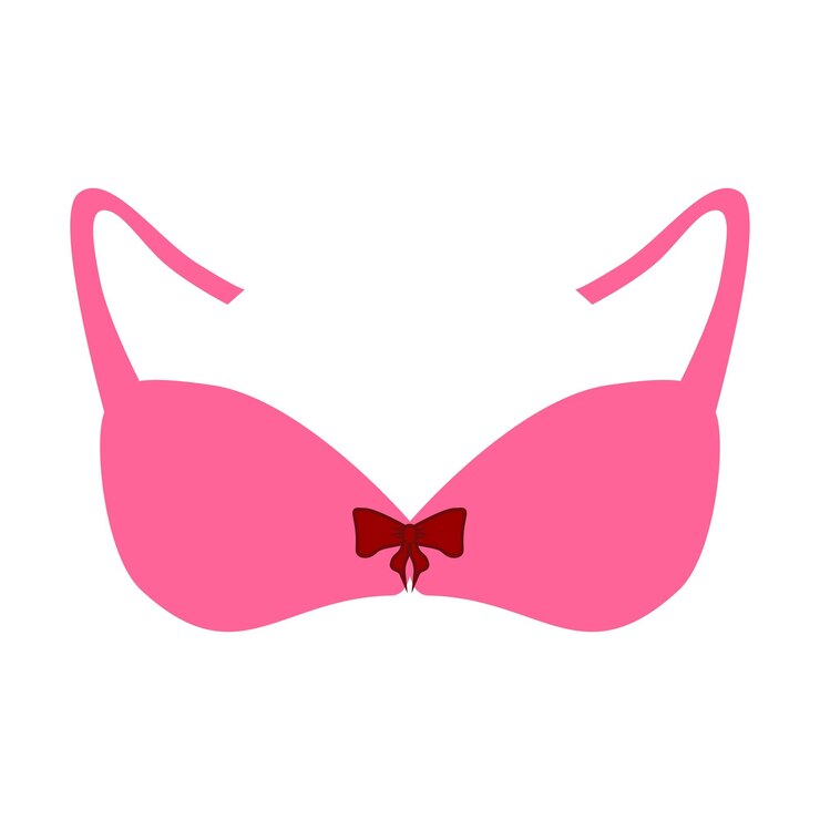 Vetor ícone vetorial de sutiã feminino