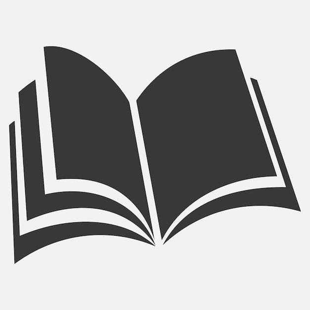 ícone vetorial de um livro aberto1
