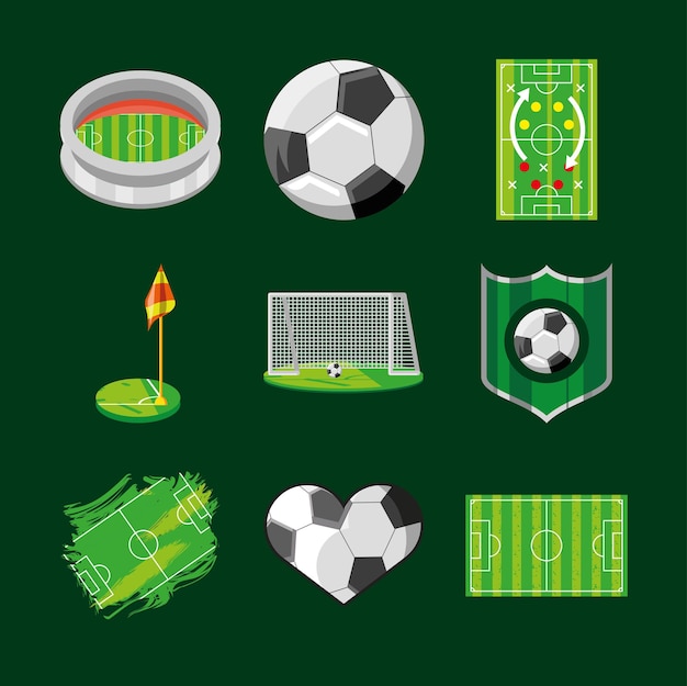 Jogo de futebol - ícones de esportes grátis