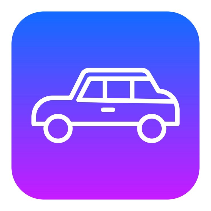 Vetor ícones vetoriais de automóveis