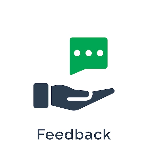 Icônico de feedback