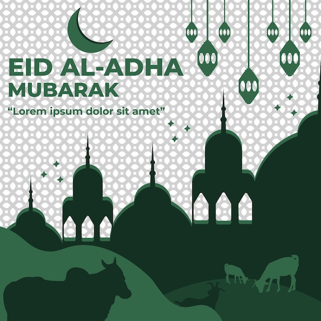 Idéias de alimentação do instagram da celebração do Eid al adha