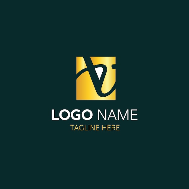 Vetor ideias de design de logotipo de negócios de uma empresa vetorial