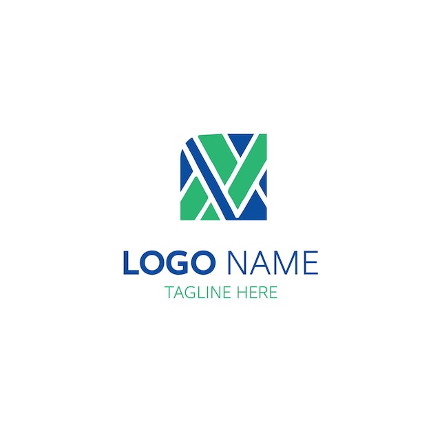 Vetor ideias de design de logotipo de negócios de uma empresa vetorial