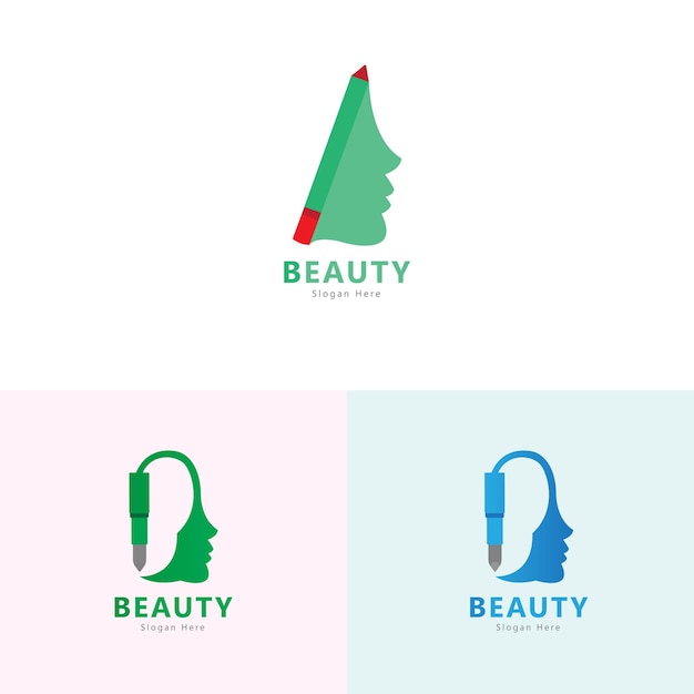 Ideias de logotipo de beleza