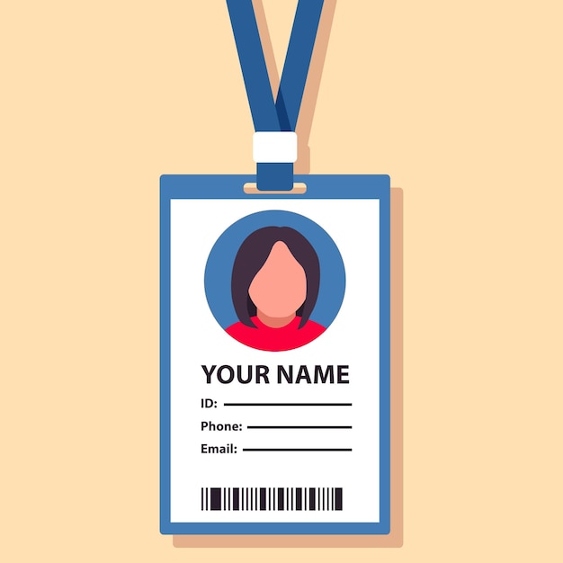Identidade da equipe da empresa Dados de informações pessoais