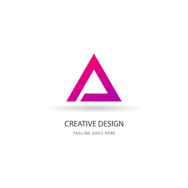 Identidade de marca corporativa Um design de vetor de logotipo Modelo