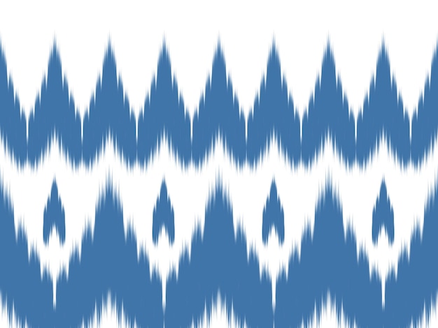 Ikat Abstract Pattern Blue Stripe Ikat Pattern Design para pano de fundo de tecido papel de parede têxtil
