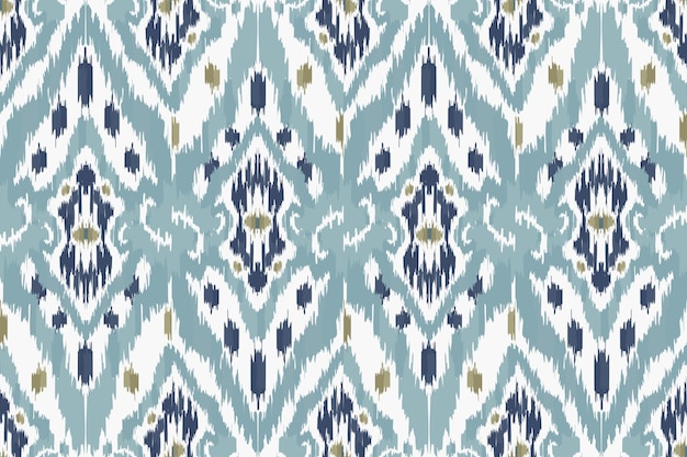 Ikat tribo indiano padrão sem costura tecido étnico asteca tapete mandala ornamento nativo boho chevron