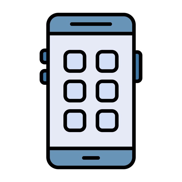 Vetor ilustra??o plana de smartphone
