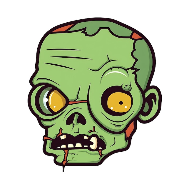 Ilustra??o vetorial de zumbi