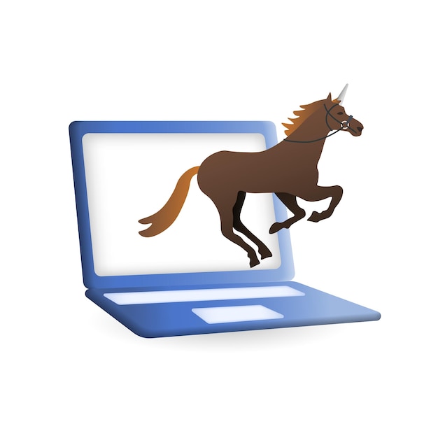 Cavalo de tróia - ícones de segurança grátis