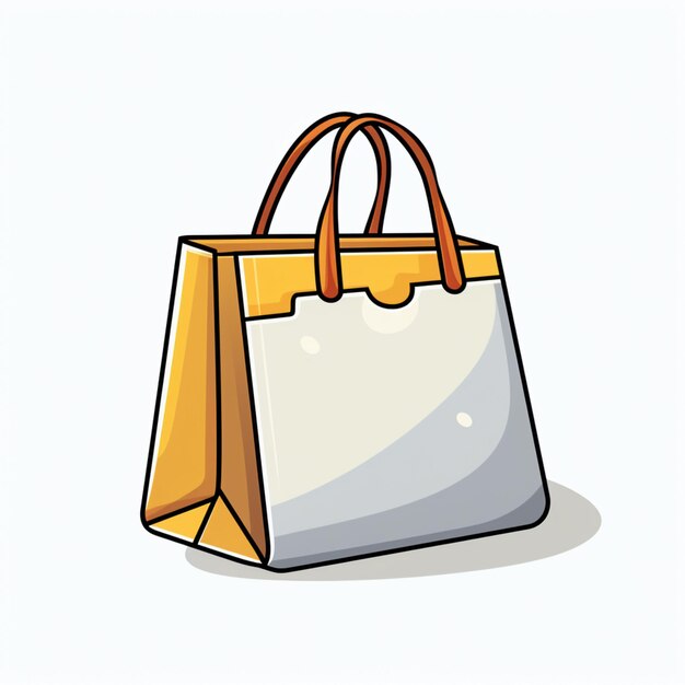 Vetor ilustração artística gratuita de sacos de compras vetoriais
