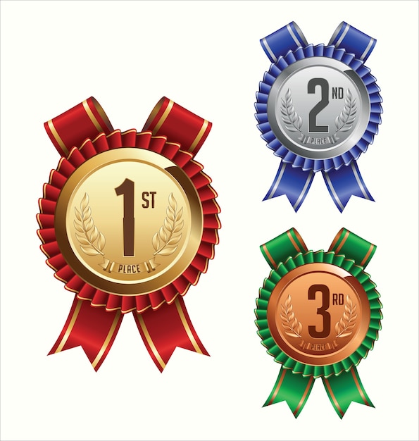 Ilustração Award Ribbon
