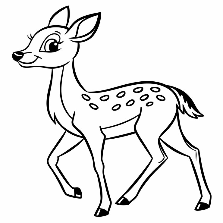 Vetor ilustração bonita de fauno