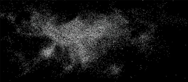 Ilustração cósmica Fundo do espaço da tinta com estrelas