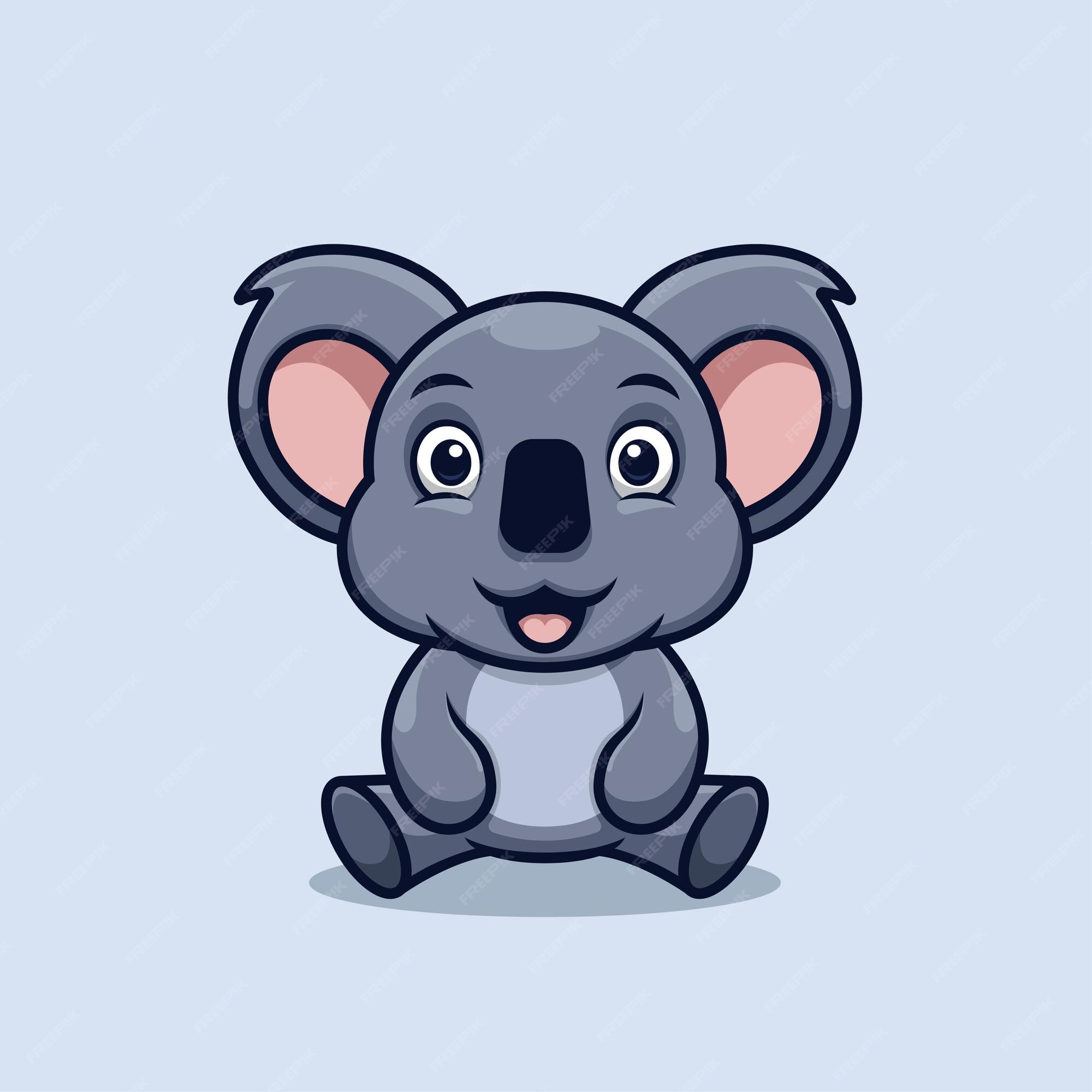 ilustração de atividade de coala bonito de desenho kawaii simples 9208623  Vetor no Vecteezy
