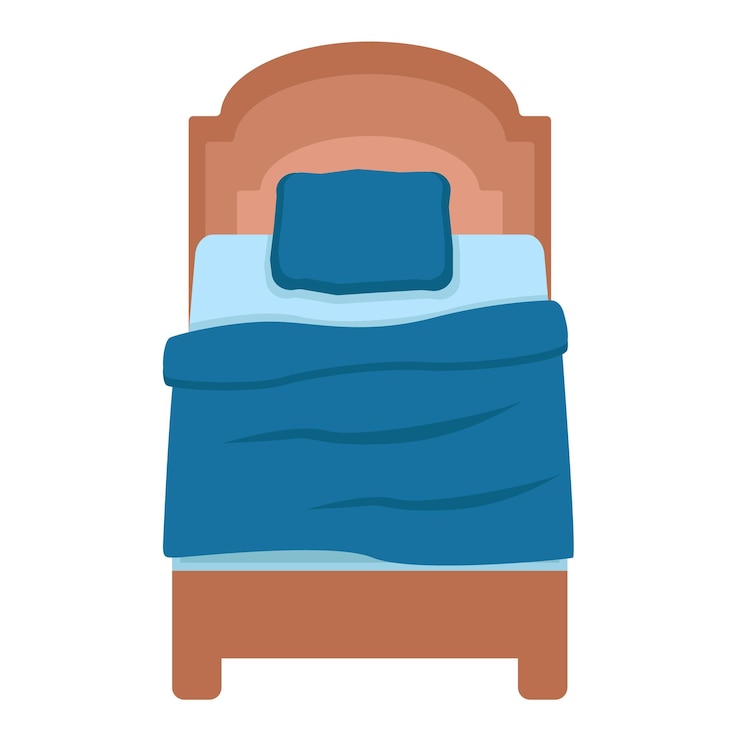 Vetor ilustração da cama