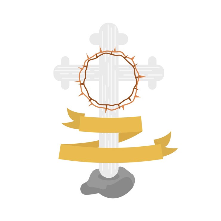 Vetor ilustração da cruz