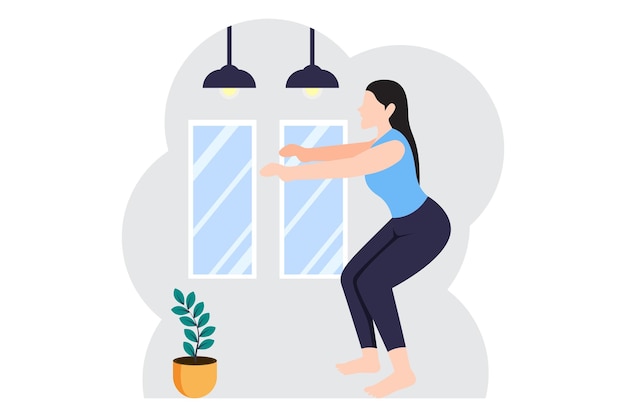 Ilustração da designação do plano de treino