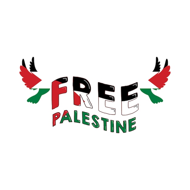 Vetor ilustração da palestina