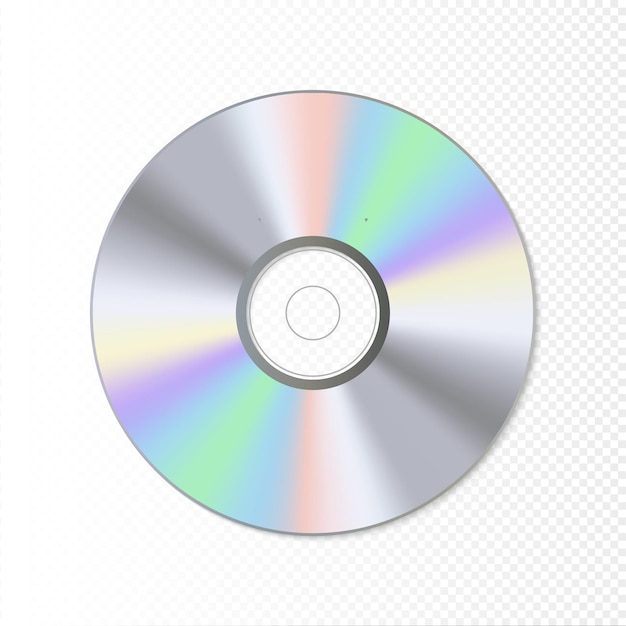 Vetor ilustração da tecnologia blue-ray do disco dvd ou cd