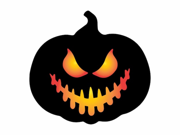 Fundo De Festa Do Halloween Com Rosto Assustador De Abóbora Isolado Em Png  Ou Textura Transparente Aplica Modelo De Elemento De Te Ilustração do Vetor  - Ilustração de outubro, conceito: 233205753