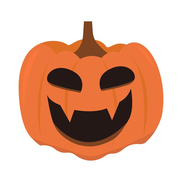 Cara assustadora de halloween tamanho grande de sorriso emoji amarelo