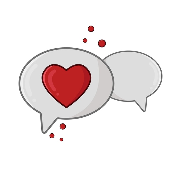 Ilustração de amor