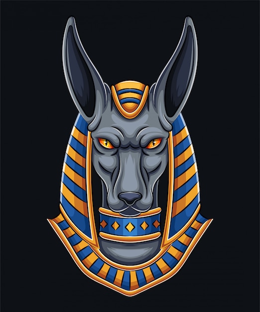 Ilustração de anubis