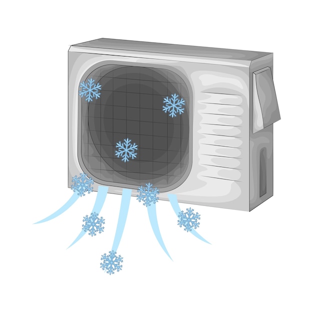 Vetor ilustração de ar condicionado