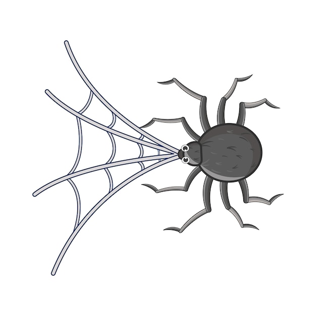 Vetor ilustração de aranhas