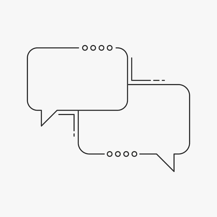 Vetor ilustração de arte vetorial de bolha simples falando