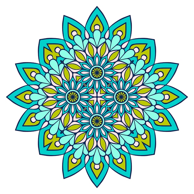 Ilustração de azulejos geométricos decorativos