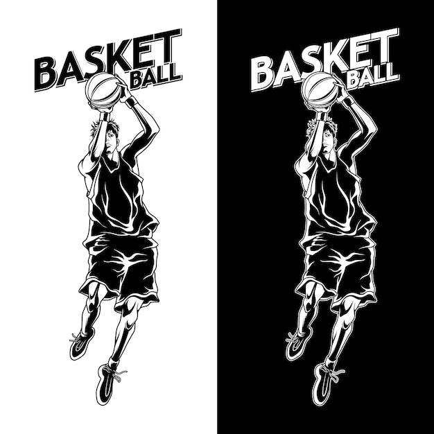 Vetor ilustração de basquete
