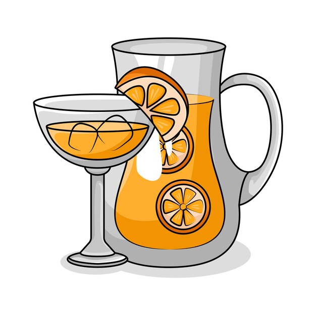 Ilustração de bebida