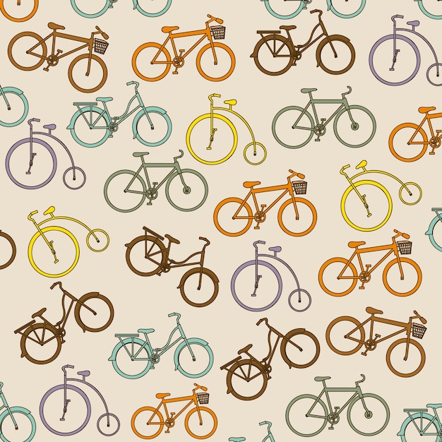 Vetor ilustração de bicicleta